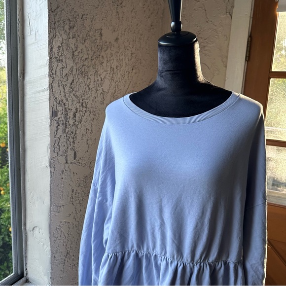 ASOS Curve Light Blue Mini Dress - Picture 3 of 6